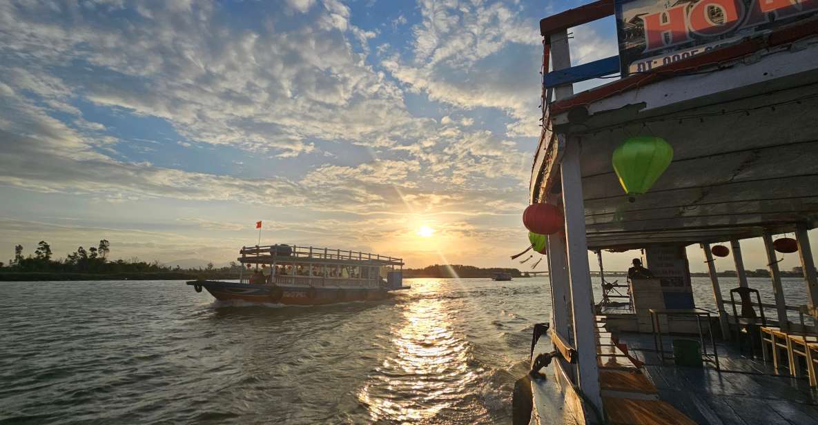 Hoi An: My Son Sanctuary & Sunset River Cruise BBQ or Banhmi - From 12:30 Pickup to a Vietnamese Coffee Break En Route