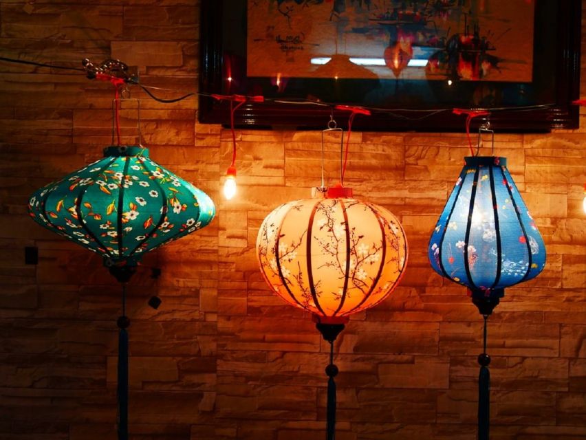 Hoi An: Vietnamese Foldable Lantern Making Class - From Tea and Music to Bamboo Stakes: What Happens in the Workshop