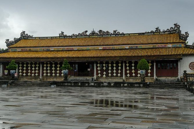 Hue City and The Citadel via Hai Van Pass Daily Small Group Tour - Khai Dinh Tomb: Vietnamese design with European fingerprints