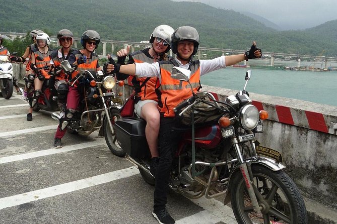 Hue to Hoi An ( Hoi An to Hue) Top Gear with Lefamily Riders Tours ( 1 way) - Da Nang stop: a break before the Marble Mountains