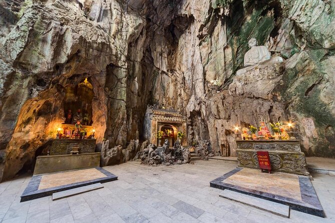 Marble Mountains - Hoi An Ancient Town Sunset Daily Ingroup Tour - Marble Mountains: caves, Buddha statues, and the stair workout you can’t skip