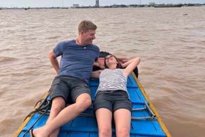 Mekong Day Trip Explore Village Bicycle CookingClass Group 12 Pax - Ben Luc farm stop: orchards, dragon fruit, and village life