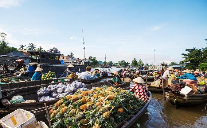 Mekong Delta & Cai Rang Floating Market 2-Day Tour from HCMC - Cai Rang Floating Market: sunrise trading and quick market reality