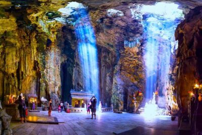 Morning Small group to Marble Mountains - Am Phu Cave - Monkey Mountain - Marble Mountains: The 4 Mountains Feeling in One Guided Walk