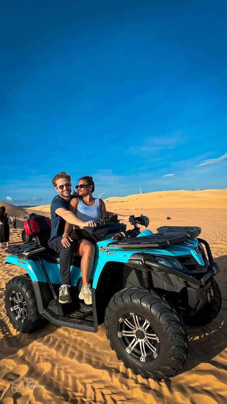 Mui Ne: Best Private Sand Dunes Jeep Tour at Sunrise/Sunset - Red Sand Dunes: Road Photos, Then the Slides and Sun Moment