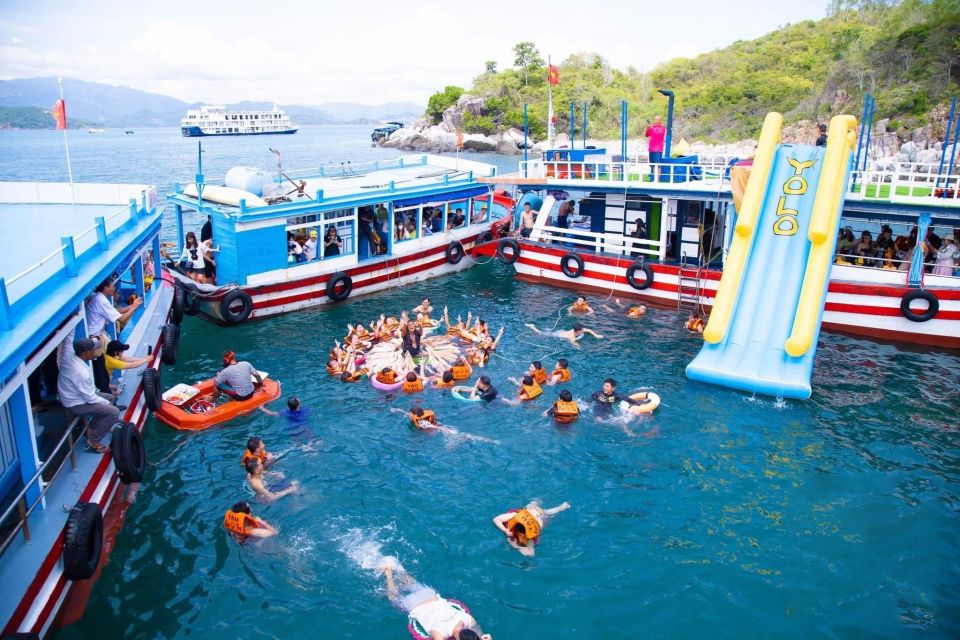 Nha Trang: Coral Reef Snorkeling and Floating Bar Party - Getting there: central Nha Trang vs Cam Ranh pickup