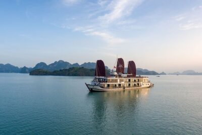 Orchid Trendy Cruises 2Days/1 Night 5 Star Cruises - Halong Bay and Lan Ha Bay in one cruise: getting two kinds of calm
