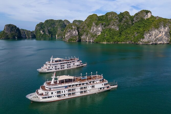 Paradise Elegance Cruise 2 days 1 night Halong Bay Tour - From Tuan Chau Pier To Your Air-Conditioned Cabin