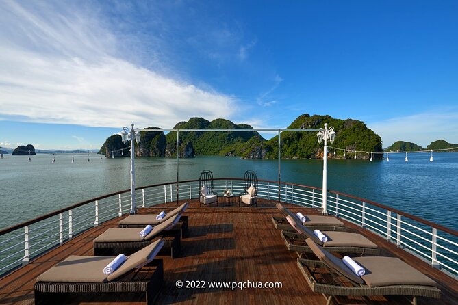 Paradise Elegance Cruise 3 days 2 nights Halong Bay Tour - Ti Top Island: hike for views or swim for a reset