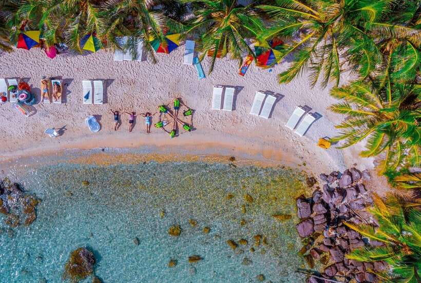 Phu Quoc: Cable Car Ride and 3 Islands Boat Tour with Lunch - May Rut Trong Island: the white-sand lagoon daydream (with options)