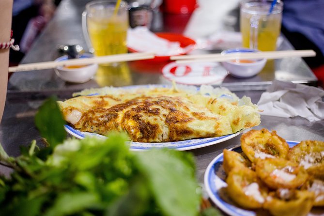 Private Street Food Motorbike Tour in Ho Chi Minh City - District 4 Finish: Three Seafood Dishes, Then Flan