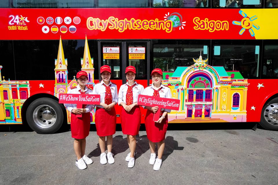 Saigon: City Sightseeing Hop-On Hop-Off Bus Tour - Using the bus like a pro: timing, photos, and headphone fixes