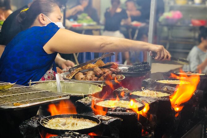 Saigon Food Tour by Scooter with Eleven Tastings - Cooking Your Own Bánh Xèo-Style Pancakes in District 10