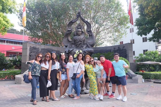 Saigon Morning City Historical Scooter Tour w Ao Dai Rider option - Emperor Jade Pagoda: Cantonese community roots in a 100-year-old site