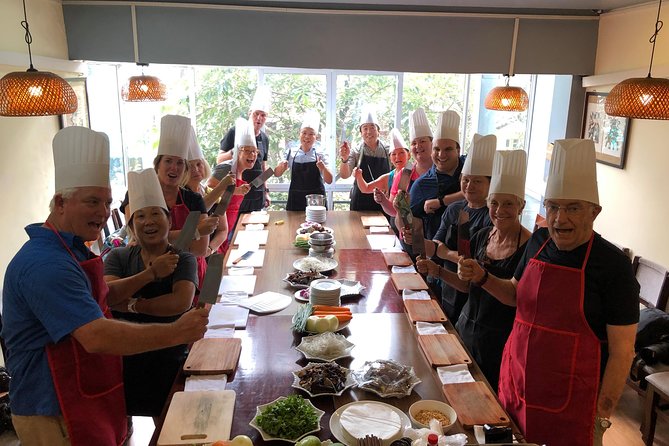 Vietnamese Food Cooking Class in Hanoi with Market Experience - What you’ll eat: three dishes, then tea and coffee